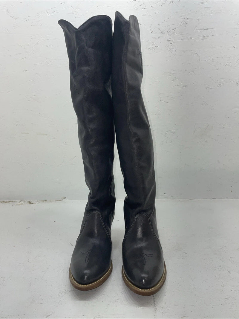 New Women’s Grey Kenny Roger’s Cowboy Boots. 40102 7 M. 18-36