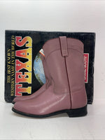 New Women’s Pink Texas Brand Cowboy Boots. 4433 8 M. 16-38