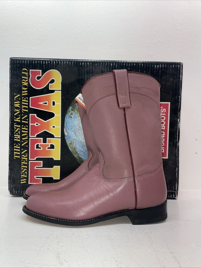 New Women’s Pink Texas Brand Cowboy Boots. 4433 8 M. 16-38