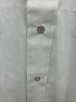 New Men’s Champion Western Mint Green Long Sleeve Pearl Snap 15 Medium K-89