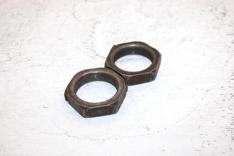 1980 Honda Atc110 Oem Axle Jam Nut Pair 90307-968-000 AH74