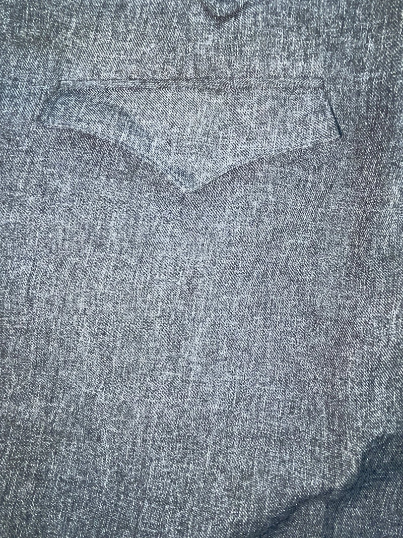 New Vintage Gray Circles S Polyester Pants #CP4776 XX-76