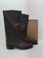 New Men’s Brown Rodeo Cowboy Boots. M 35 9 D. 3-57