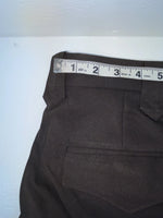 New Vintage Brown Circle S Polyester Pants #CP4793 3B-11
