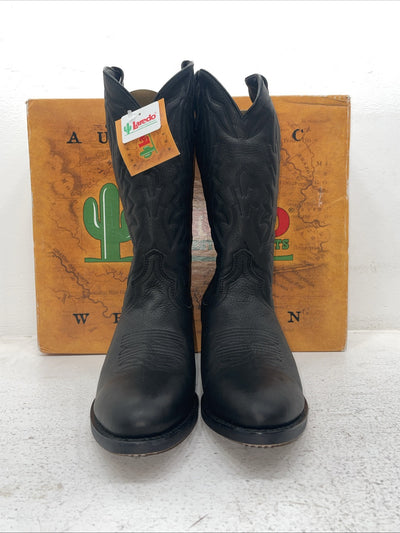 New Men’s Black Laredo Cowboy Boots. 6691 9.5 9 1/2 E W. 4-70