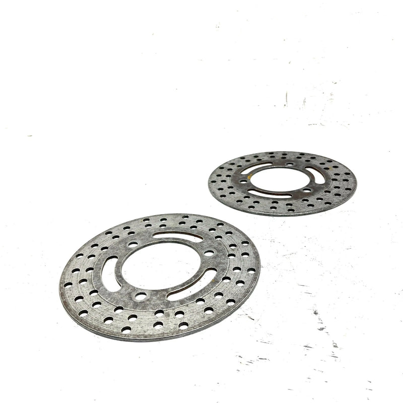 99-02 Kawasaki Prairie 300 4x4 OEM Front Brake Disc Pair 41080-1216 AK31