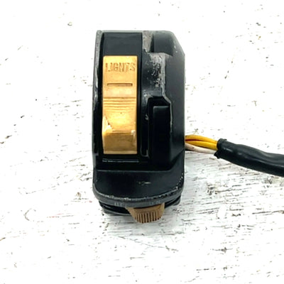 1986 Suzuki Quadrunner 185 OEM Left Hand Light Switch 37400-24402 AS33