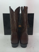 New Men’s Brown Dan Post Cowboy Boots. 2111 R 10 E W. 7-29
