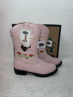 New Kids Pink Smoky Mountain Cowboy Boots. 1162 13.5 13 1/2. 23-61