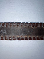 New Brown Genuine Leather Dos Amigos Beaded 26” Belt #AM486L Z-65