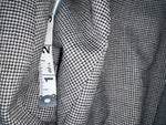 New Vintage Black Speckled Circle S Polyester Pants #CP6740 XX-113