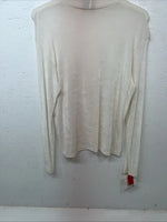 New Women’s White 1849 Authentic Ranchwear Long Sleeve Shirt Large UU-44