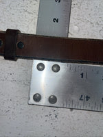 New Brown Genuine Leather 34” Belt #5790-28 Z-32