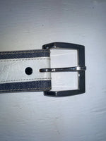 New Blue Genuine Leather 26” Belt #7330 JJ-96