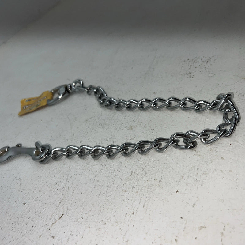 New Tough 1 Silver Arab 24” Lead Chain #75-3494 LLL-41