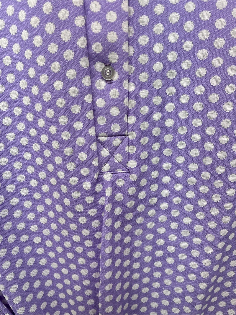 Me Women’s Panhandle Slim Purple Body Suit Long Sleeve Button Up Size 42 LL-43