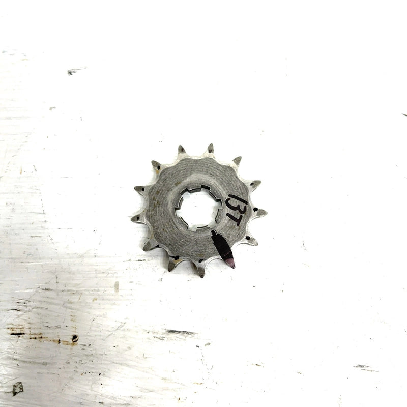 80-82 Yamaha Tri Moto 125 OEM 13T Front Drive Sprocket 93822-13213-00 AY62