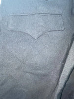 New Vintage Black Circle S Polyester Pants #8541 SS-29