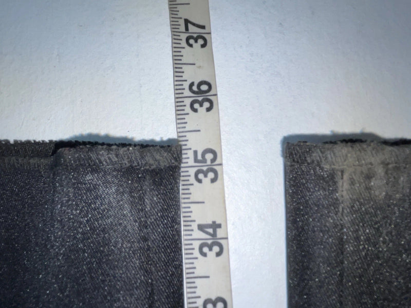 New Vintage Black Circle S Polyester Pants #CP4793 OO-98