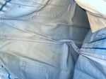 New Vintage Blue Striped Lee Polyester Pants #4605 VV-18