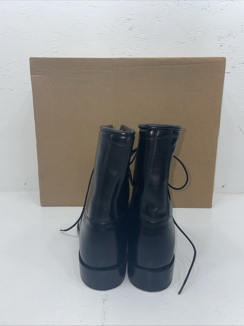 New Men’s Black Lace Up J Chisholm Cowboy Boots. 2550 8 D. 1-131