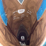 New Women’s Blue Nocona Cowboy Boots. NK5050 5.5 5 1/2 D. 20-26