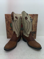 New Men’s Brown Laredo Cowboy Boots. 62023 8.5 8 1/2 E W. 1-120
