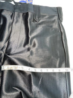 New Vintage Black Circle S Polyester Pants #CP5091 SS-14