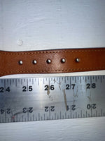 New Orange Genuine Leather Nocona Weaved 26” Belt #A436 NN-78