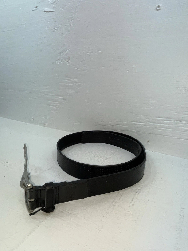 New Black Genuine Leather HD Xtreme 42” Belt #N2711001 JJ-82