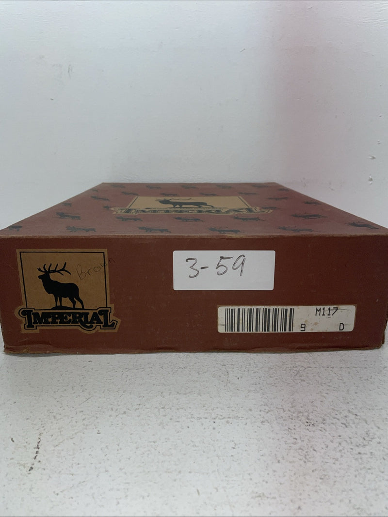New Men’s Brown Texas Imperial Cowboy Boots. M 117 9 D. 3-59