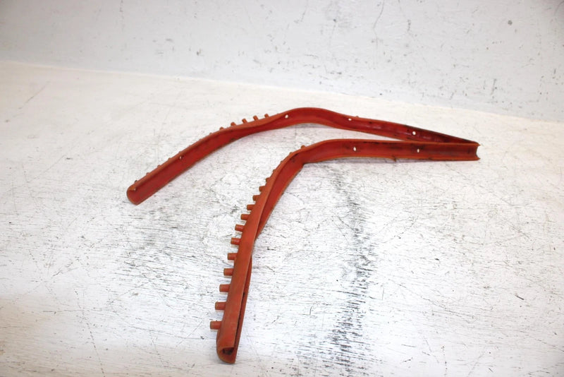 1995 Polaris 440 L/c Aftermarket Orange Running Board Grip Pair SP33