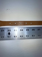 New Brown Genuine Leather 32” Belt #003 Z-122
