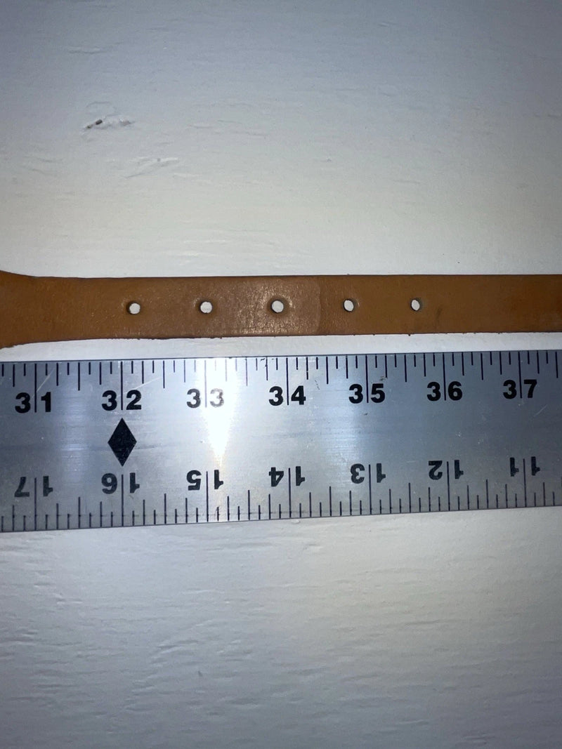 New Brown Genuine Leather 32” Belt #003 Z-122
