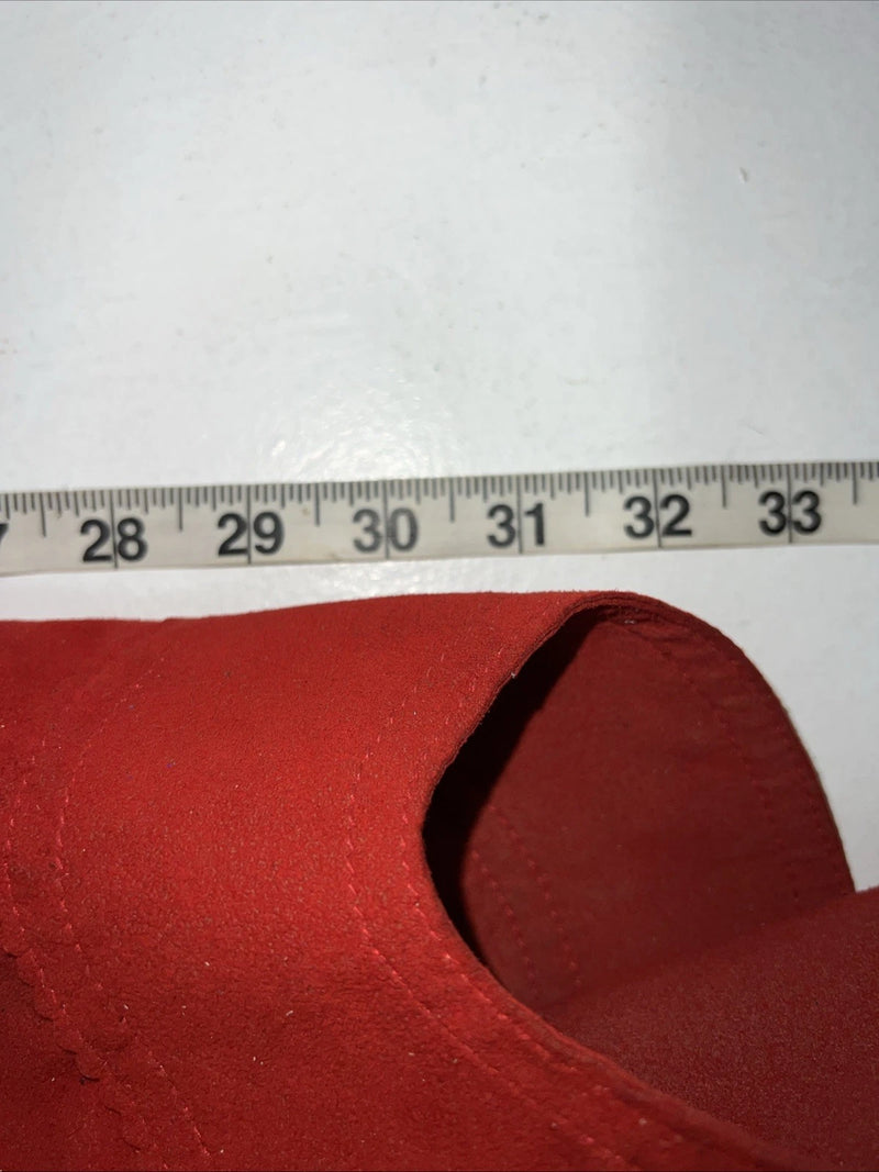 NOS Red Show Chaps Adjustable Waist 34” L-50