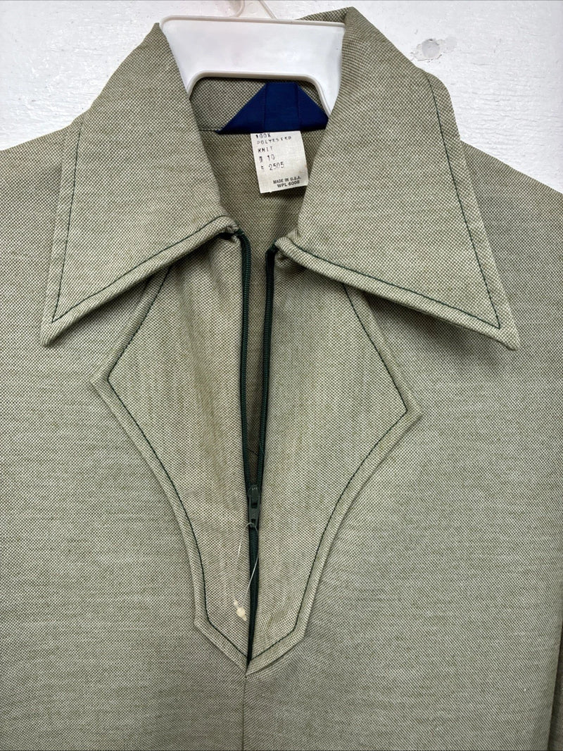 New Women’s Panhandle Slim Green Long Sleeve Half Zip Size 10 TT-92