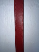 New Red Genuine Leather Nocona 32” Belt #G357 Z-123