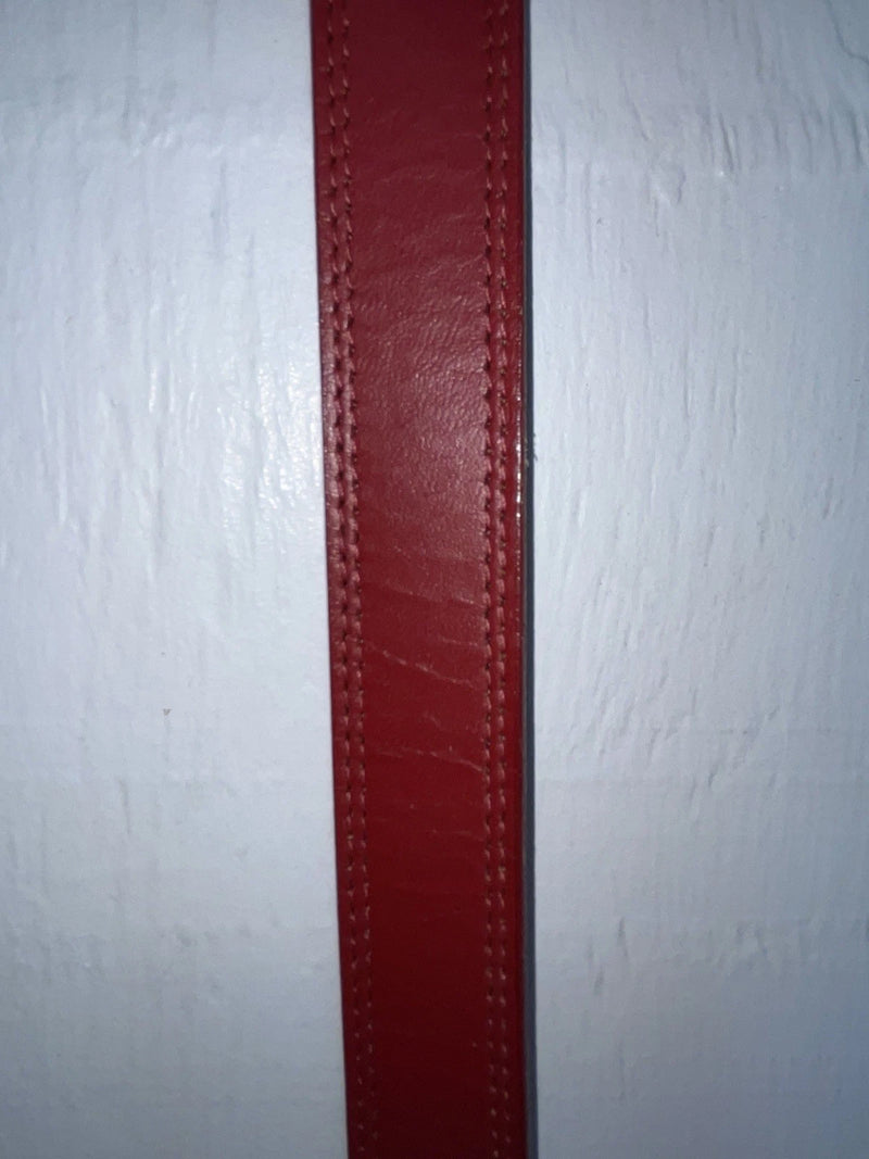 New Red Genuine Leather Nocona 32” Belt #G357 Z-123