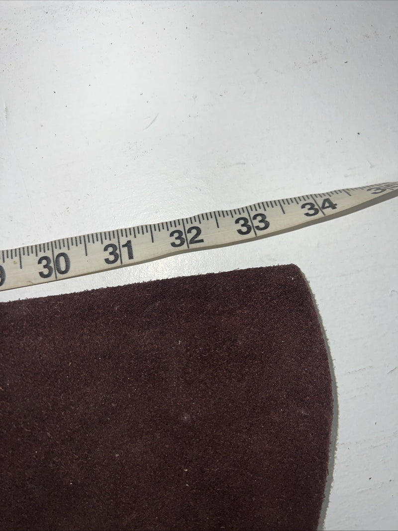 NOS Brown Show Chaps With Fringe Large Adjustable Waist 45” I-62