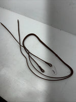 New Cowboy Pro Brown Leather 5/8” X 84” Split Reins #107AL W-6