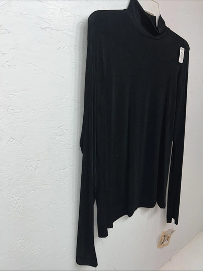 New 1849 Authentic Ranchwear Black Women’s Polo Shirt 3XL #77872 RR-26