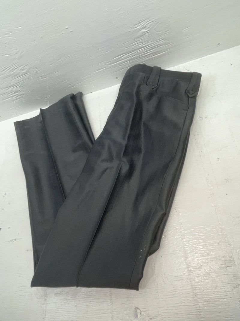 New Vintage Black Circle S Polyester Pants #CP5091 XX-86