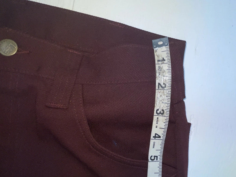 New Vintage Red Lee Polyester Pants #2004081 OO-48
