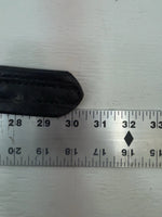 New Black Genuine Leather Tex Tan Weaved 24” Belt #76326