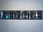 New Black Genuine Leather Nocona Silver Bling XL Belt #N3489201 NN-118