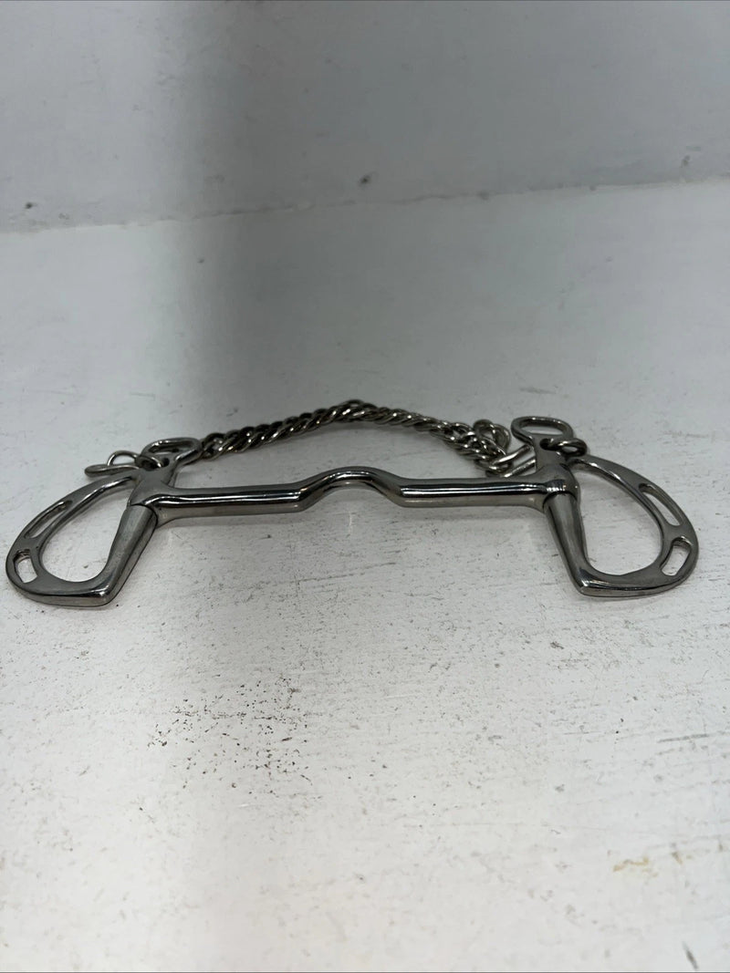 New Tough 1 6” Medium Port Kimberwick Bit #28-163 N-501