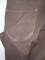 New Vintage Brown Lee Polyester Pants #2004021 XX-98