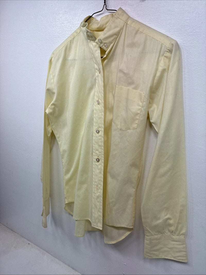 New Women’s Ratcatcher Yellow Long Sleeve Button Up Size 30 YY-7