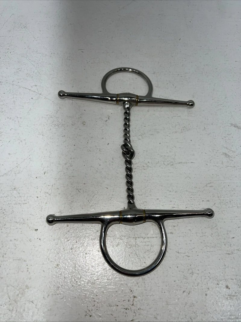 New Weaver SS Twisted Wire Full Cheek Bit 5” T-500