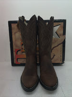 New Men’s Brown Texas Brand Cowboy Boots. 8941 10 D. 6-47